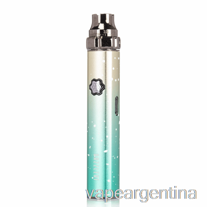 Dazzleaf Squarii Top Twist 510 Batería Oro / Salpicadura Verde Vape Argentina